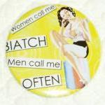 Pocket mirror - Retro print..