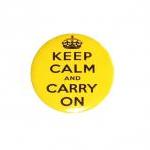 Keep Calm Yellow Pocket Mi..
