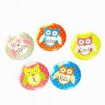 Pinback button badges - Owl..