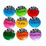 Pinback button badges - Zeb..