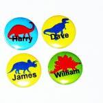 Pinback button badges - Din..