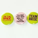 Pinback button badges Bache..