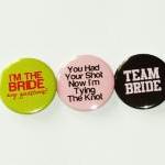 Pinback button badges Bache..