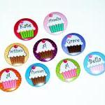 Pinback button badges - Cup..