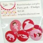 Pinback Button badge party ..