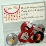 Pinback Button badge party ..