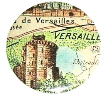 Pocket mirror - Versailles France Pocket Mirror